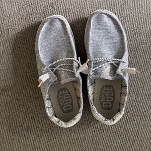 Hey Dude Blue Shoes Casual Slip-On wms 7